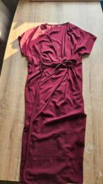 Nieuwe bordeaux rode shein jurk, xxl Mooie glans, Kleding | Dames, Maat 46/48 (XL) of groter, Ophalen of Verzenden, Zo goed als nieuw