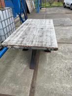 Robuuste buitentafel., Gebruikt, 200 cm of meer, Ophalen of Verzenden, Vijf personen of meer