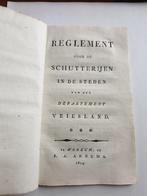 Reglement voor de Schutterij Vriesland 1814, Ophalen of Verzenden, Landmacht, Nederland, Lintje, Medaille of Wings