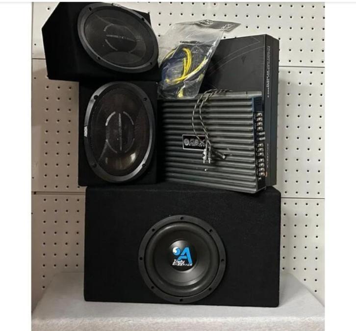 Bassface subwooferpack 2 200 watt RMS, Auto diversen, Autospeakers, Nieuw, Ophalen of Verzenden