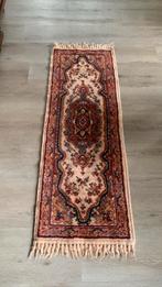 Vintage Retro Smyrna Loper Kleed Wol orig jaren 60, Minder dan 50 cm, Gebruikt, 100 tot 150 cm, Retro Vintage Design