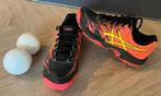 Asics hockeyschoenen maat 37 met 2 hockeyballen, Sport en Fitness, Hockey, Ophalen of Verzenden, Gebruikt, Schoenen
