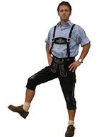 Lederhose - 100% rundleer - Nieuw in verpakking, Onbekend, Nieuw, Overige maten, Ophalen of Verzenden