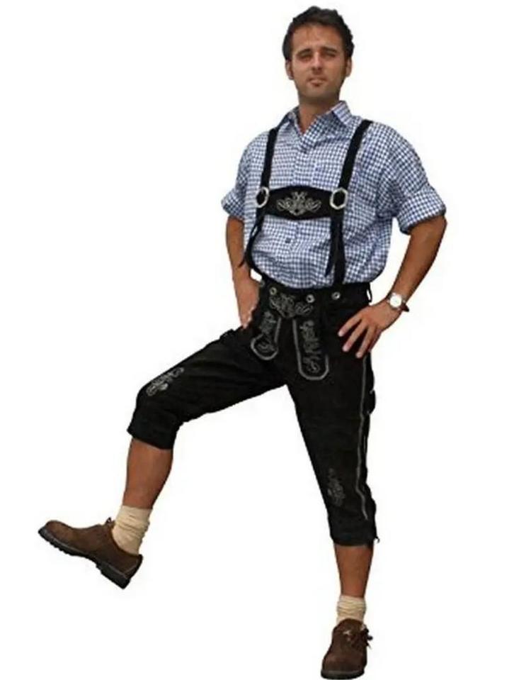 Lederhose - 100% rundleer - Nieuw in verpakking, Kleding | Heren, Carnavalskleding en Feestkleding, Nieuw, Kleding, Overige thema's