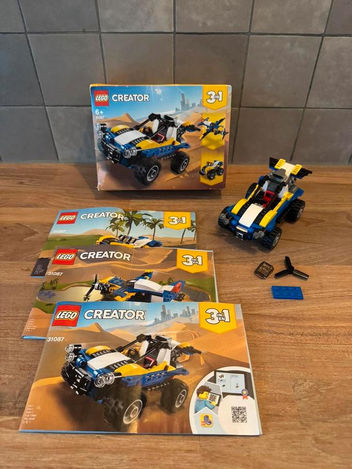Lego Creator Dune Buggy (31087), Kinderen en Baby's, Speelgoed | Duplo en Lego, Zo goed als nieuw, Lego, Complete set, Ophalen of Verzenden