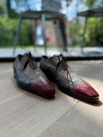 Santoni veterschoen maat 7.5 beschikbaar voor biedingen