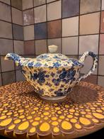 Societe Ceramique Maastricht,antieke theepot,hoogte 14.5 cm, Ophalen of Verzenden