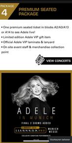 2x Adele Premium Seated 16 Augustus, Tickets en Kaartjes, Augustus