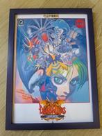 DARKSTALKERS - Capcom Game Poster in frame, Spelcomputers en Games, Avontuur en Actie, Verzenden, 1 speler, Nieuw