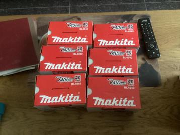 Nieuwe originele Makita accu's BL4040 per stuk 110,00 euro beschikbaar voor biedingen