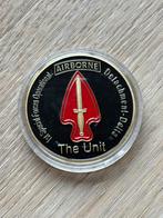 Munt Special Forces USA, Ophalen of Verzenden, Landmacht, Amerika, Embleem of Badge