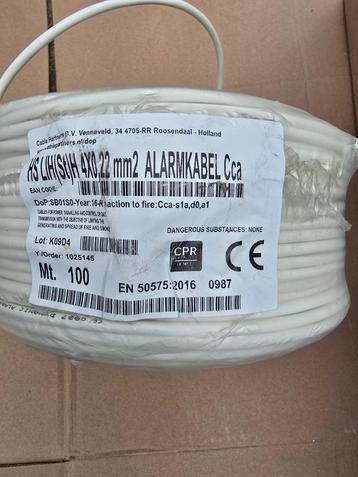4 adrige alarmkabel met vaste kern 4x0.22mm2 beschikbaar voor biedingen