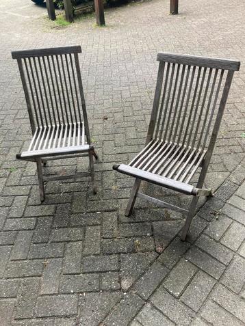 Tuinstoelen Hout (Stoel, Buiten, Meubilair, Terras) beschikbaar voor biedingen