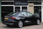 Audi A3 Limousine 30 TFSI Business edition Navigatiesysteem, Auto's, Stof, Gebruikt, Met garantie (alle), Zwart
