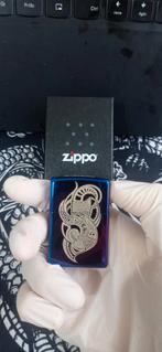 Zippo lighter polished premium lazer engraved, Ophalen, Zo goed als nieuw, Aansteker