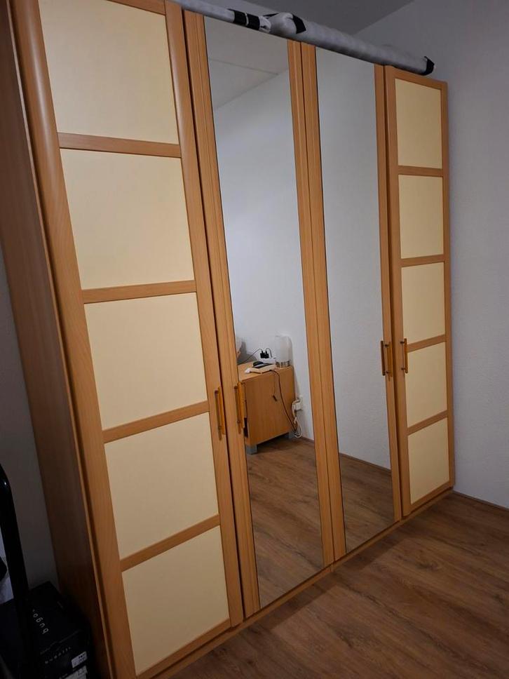 Slaapkamer  te koop:(zonder lattenbodem en matras), Huis en Inrichting, Kasten | Kledingkasten, Gebruikt, 200 cm of meer, 150 tot 200 cm