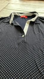 Shirt blauw witte stippen maat L, Kleding | Dames, T-shirts, Ophalen of Verzenden, Zo goed als nieuw, Blauw, Korte mouw