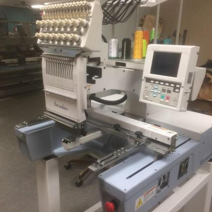 Barudan Bedt 15 naalds flashcard, Hobby en Vrije tijd, Borduren en Borduurmachines, Gebruikt, Borduurmachine, Machineborduren