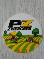 sticker PZ ZWEEGERS, Ophalen of Verzenden, Zo goed als nieuw, Bedrijf of Vereniging
