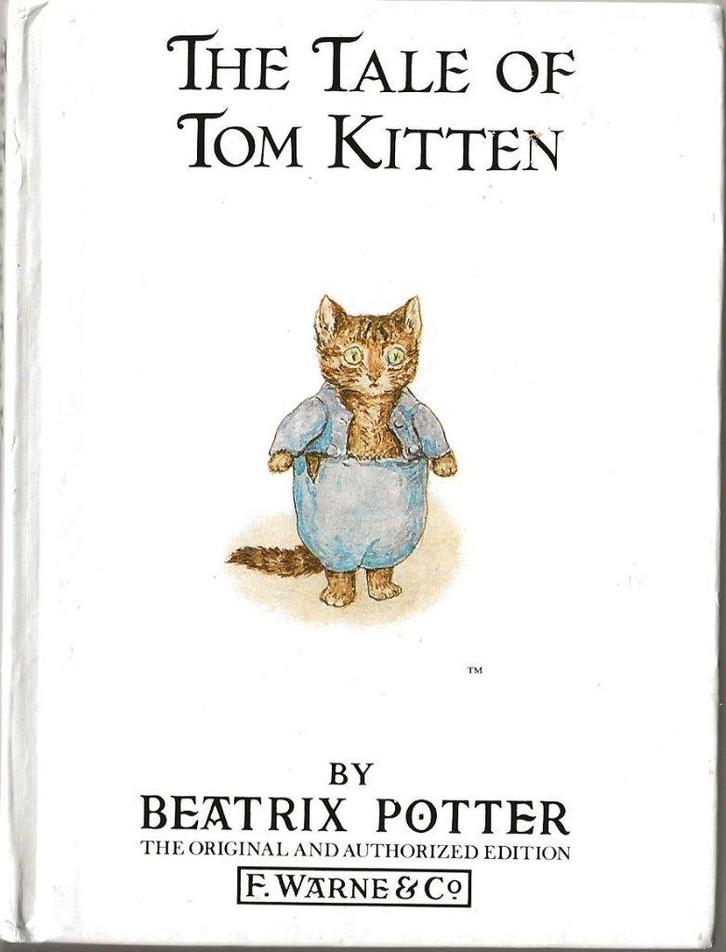The Tale of Tom Kitten – Beatrix Potter, Boeken, Kinderboeken | Jeugd | onder 10 jaar, Gelezen, Fictie algemeen, Ophalen of Verzenden