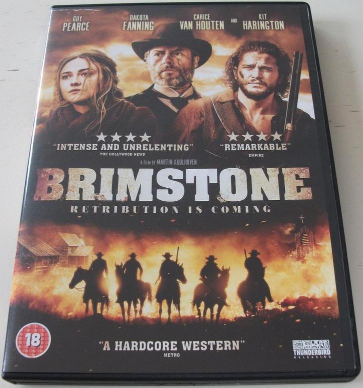 Dvd *** BRIMSTONE ***, Cd's en Dvd's, Dvd's | Actie, Zo goed als nieuw, Actiethriller, Vanaf 16 jaar, Ophalen of Verzenden