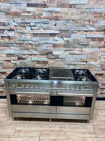 Luxe Boretti Fornuis 7 pits met coupe de feu 2 ovens 150 cm beschikbaar voor biedingen
