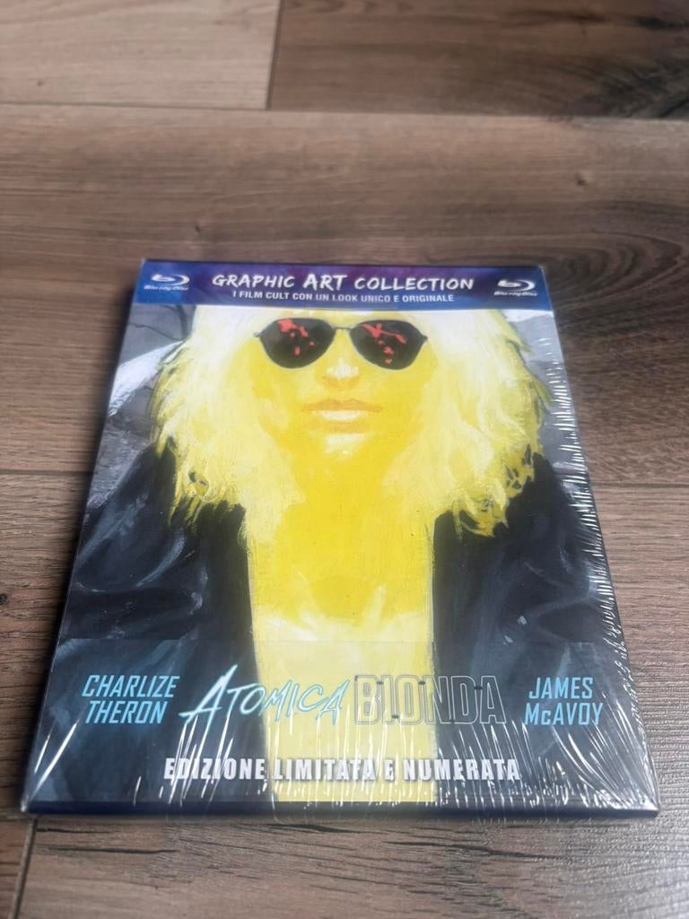 Atomic Blonde blu ray *Nieuw in plastic* limited slip cover, Ophalen of Verzenden, Zo goed als nieuw