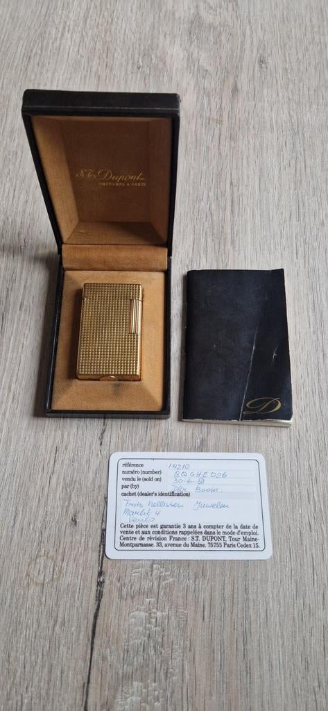 Dupont aansteker model 14210, Verzamelen, Rookartikelen, Aanstekers en Luciferdoosjes, Ophalen of Verzenden, Aansteker