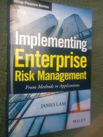 Implementing Enterprise Risk Management 9780471745198 nieuw, Boeken, Studieboeken en Cursussen, Nieuw, Ophalen of Verzenden, James Lam & Wiley
