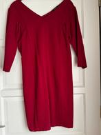 Kerst : Wijnrode jurk - Maat L - ZGAN, Ophalen of Verzenden, Zo goed als nieuw, Maat 42/44 (L), Rood