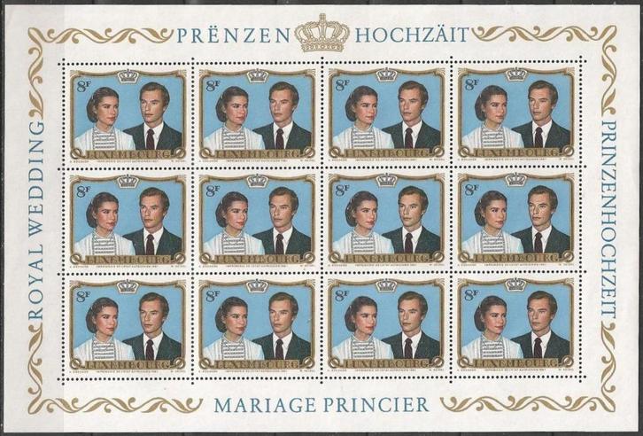 Luxemburg blok No.1036 XXX. ADV. no.107 S., Postzegels en Munten, Postzegels | Europa | Overig, Postfris, Luxemburg, Verzenden