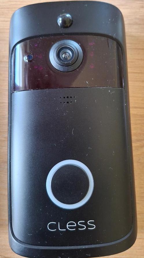 Cless video deurbel V5, Huis en Inrichting, Deurbellen, Zo goed als nieuw, Ingebouwde camera, Compatibel met smartphone, Bewegingsdetectiesensor