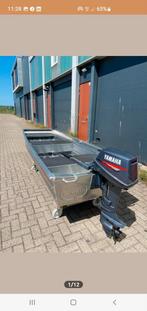 Nieuwe aluminium platbodem, Watersport en Boten, Ophalen, Tot 10 pk, Nieuw, Aluminium