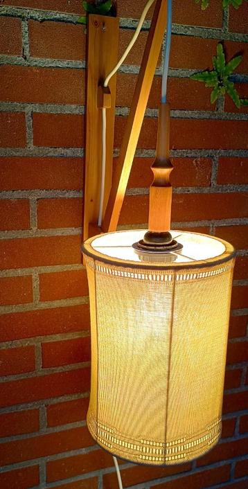 Deense vintage wandlamp pendellamp -Danish - design 60/70S beschikbaar voor biedingen