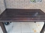 Koloniale eettafel, Ophalen, 50 tot 100 cm, Zo goed als nieuw, Vijf personen of meer