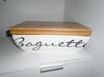 Riviera Maison Baguette Schaal met Houden Deksel Broodschaal, Huis en Inrichting, Keuken | Keukenbenodigdheden, Ophalen of Verzenden