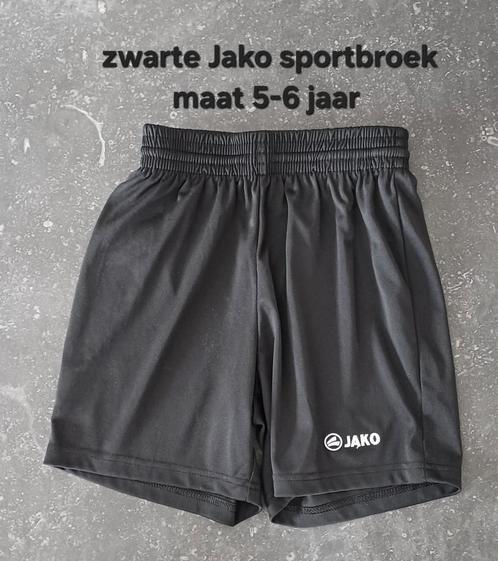 Sportbroek Jaco - zwart - maat 5-6 jaar, Kinderen en Baby's, Kinderkleding | Maat 110, Zo goed als nieuw, Jongen of Meisje, Sport- of Zwemkleding
