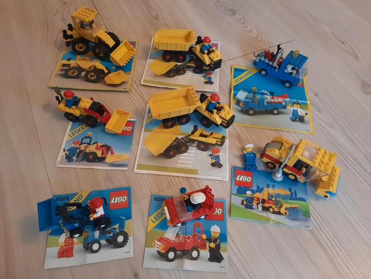 Vintage lego: nr: 6652 (2x)  6645 6504 6630 6658 6505 6656, Kinderen en Baby's, Speelgoed | Bouwstenen, Gebruikt, Ophalen of Verzenden