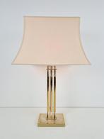 Vintage Deknudt tafellamp messing regency ’70 Willy Rizzo, Minder dan 50 cm, Vintage regency, Gebruikt, Ophalen of Verzenden