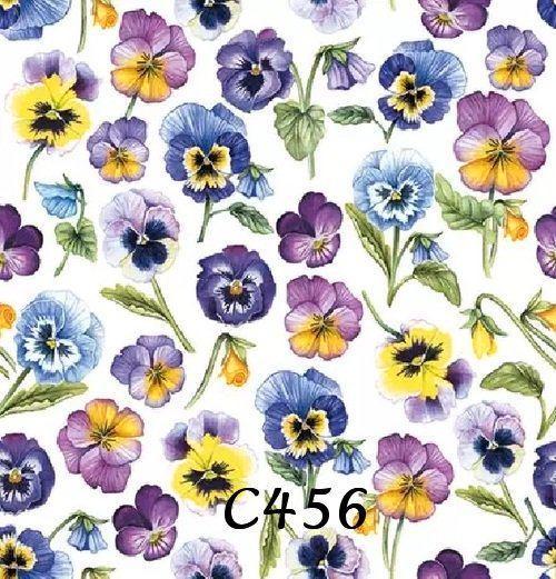 Servetten decoupage/bullet journal – viooltjes C456, Hobby en Vrije tijd, Knutselen, Nieuw, Materiaal, Verzenden