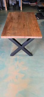 Echte mooie mango houten eetkamer tafel, Huis en Inrichting, Tafels | Eettafels, Ophalen, 50 tot 100 cm, Zo goed als nieuw, Vijf personen of meer
