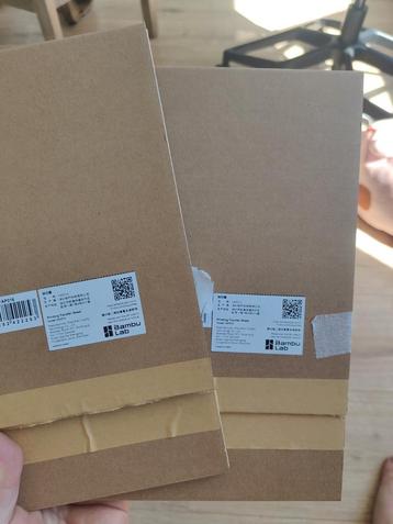 Bambulab printing transfer sheet stikkers 2x beschikbaar voor biedingen