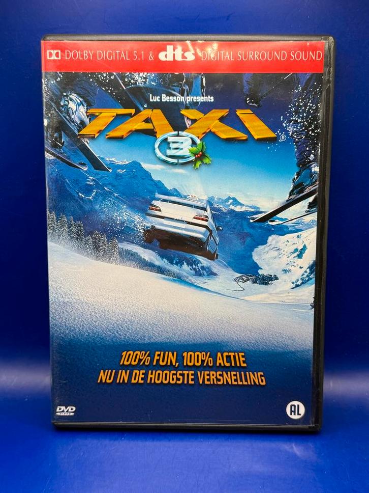 Taxi 3 DVD - Actiekomedie Klassieker! NL Versie, Cd's en Dvd's, Dvd's | Actie, Zo goed als nieuw, Alle leeftijden, Verzenden