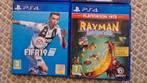 PS4 spellen FIFA 19 en Rayman Legends, Spelcomputers en Games, Games | Sony PlayStation 4, Ophalen of Verzenden, Zo goed als nieuw