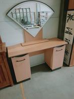 Kaptafel met waaier vormige spiegel, Ophalen, Gebruikt, 100 tot 150 cm, Minder dan 100 cm