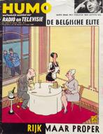 HUMO-cover Nr. 2373 De Belgische elite - Joost Swarte, Gelezen, Eén stripboek, Ophalen of Verzenden, Joost Swarte