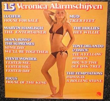15 Veronica Alarmschijven – Diverse Artiesten 1975 LP1757 beschikbaar voor biedingen
