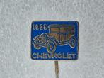 SP1948 Speldje 1925 Chevrolet blauw, Verzamelen, Speldjes, Pins en Buttons, Gebruikt, Ophalen of Verzenden