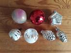 Vintage kerstballen, Diversen, Kerst, Ophalen of Verzenden, Gebruikt