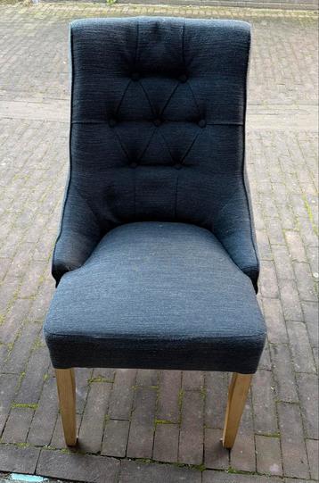 Gratis Eetkamerstoel - Stof, Grijs